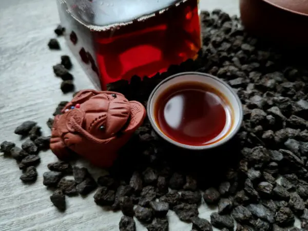 Шу пуэр Ча Хуа Ши ("Каменный цветок") (100 г) — изображение 2
