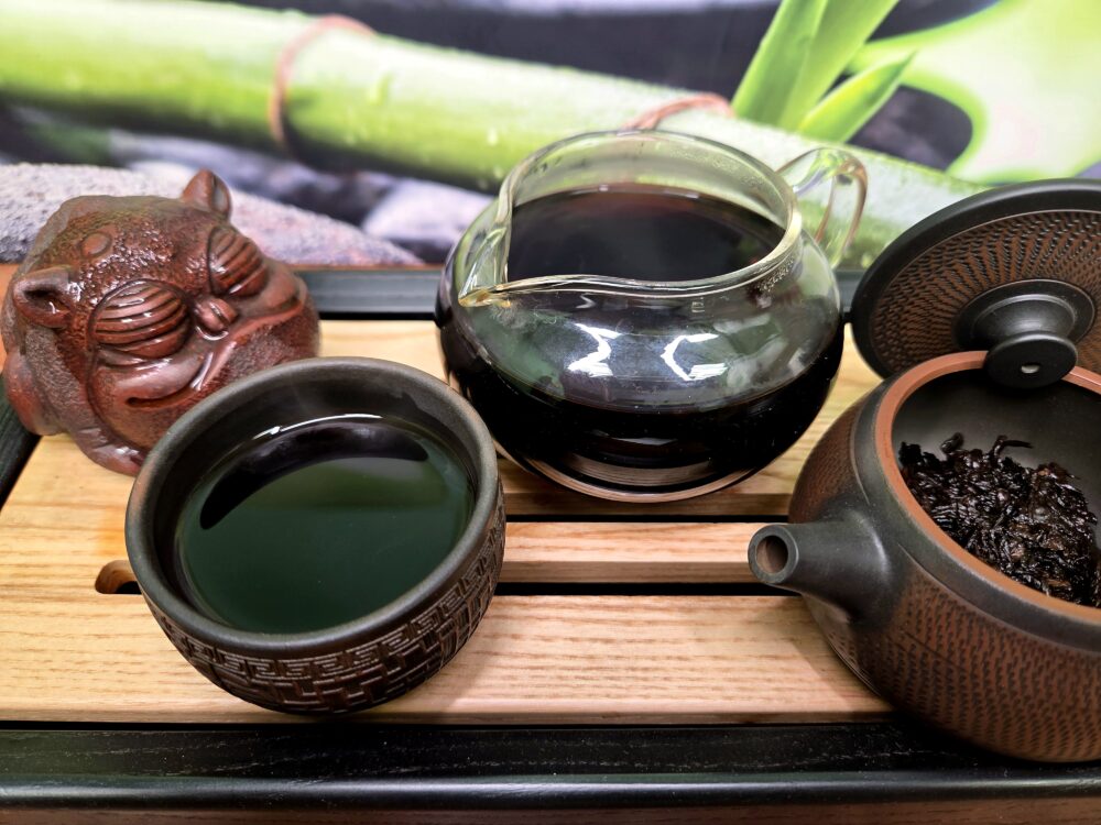 Шу пуэр Мэнку "Гунтин" СКИДКА! (400 г, 2007 г) — изображение 5