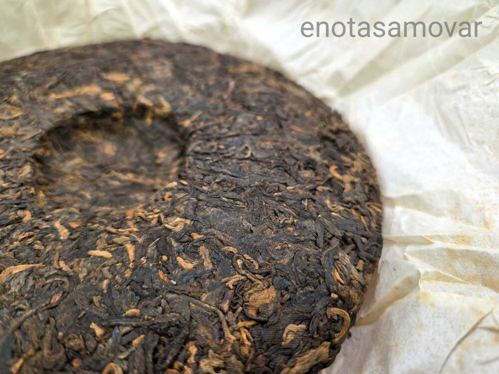 Шу пуэр Хайвань 0678 (357 г, 2007 г) — изображение 2