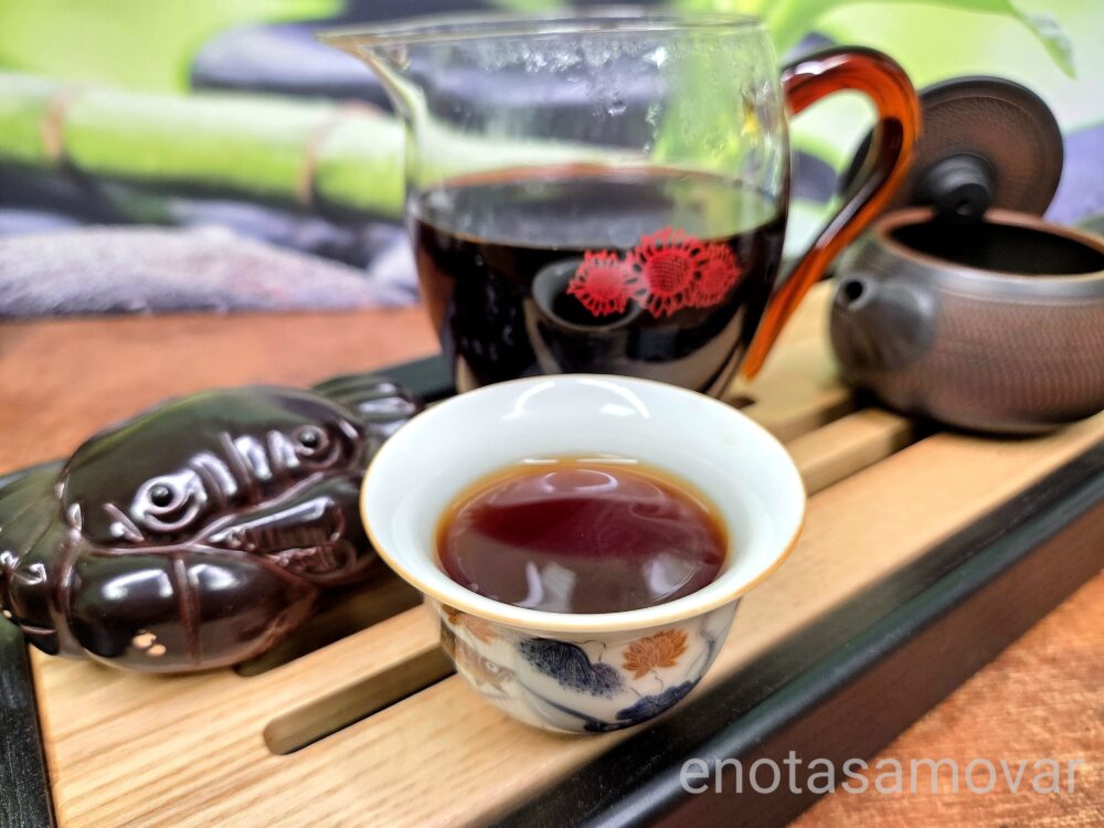 Шу пуэр Хайвань 0678 (357 г, 2007 г) — изображение 5