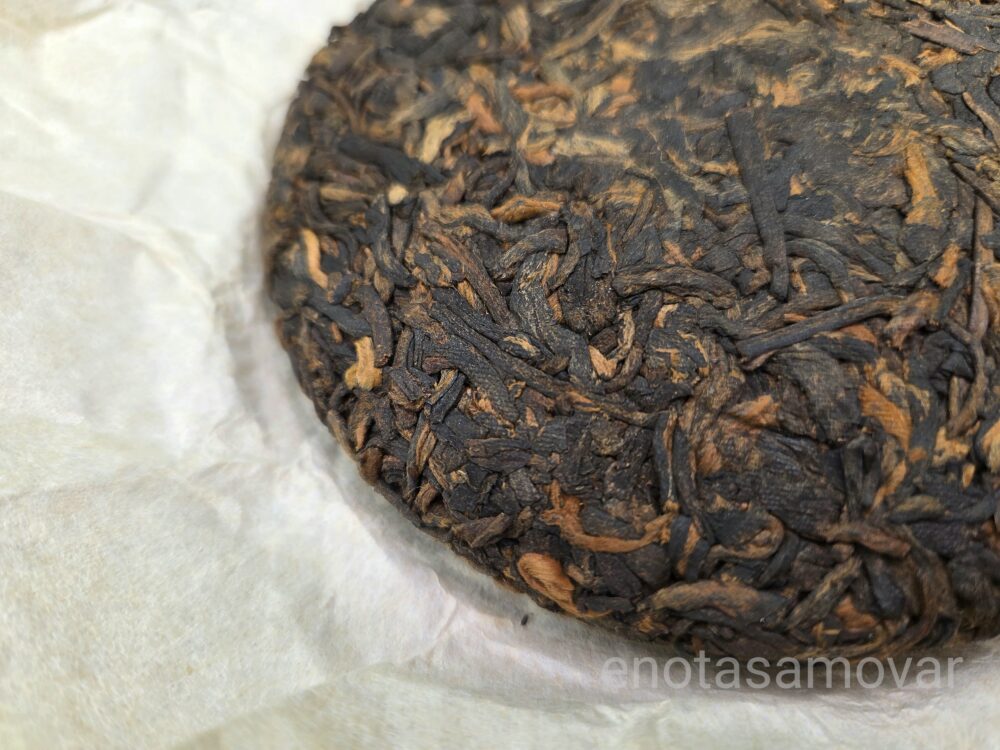 Шу пуэр Лао Ши То "Гу Шу Пуэр" (100 г, 2019 г) — изображение 4